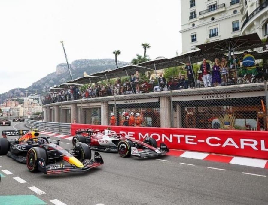 Magnifique T2 Proche Mer Et Ville Refait A Neuf Avec Terrasse Menton Exteriör bild