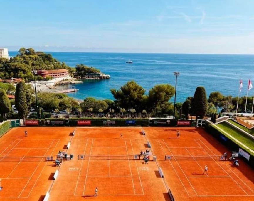 Magnifique T2 Proche Mer Et Ville Refait A Neuf Avec Terrasse Menton Exteriör bild